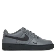Buty dla chłopców - Sneakersy Nike Air Force 1 GS IH4475 025 Szary - miniaturka - grafika 1
