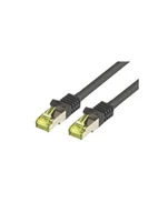 Kable komputerowe i do monitorów - M-Cab Patchcord S-FTP Cat.7  PIMF LSZH 7.5m Czarny (3718) - miniaturka - grafika 1