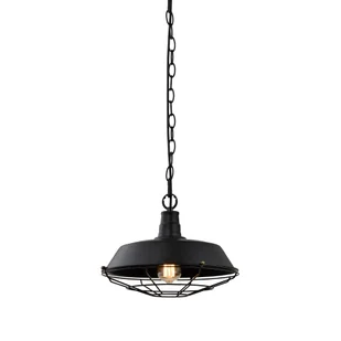 Lampa wisząca LARS E27 Ø36 - czarny - Lampy sufitowe - miniaturka - grafika 1