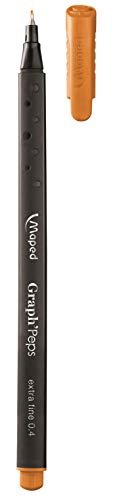 Maped 749124 wykres peps Fineliner Pen Dune (opakowanie 12 długopisów)