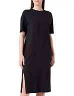 Sukienki - VERO MODA Damska sukienka midi, czarny, S - miniaturka - grafika 1
