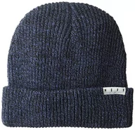 Czapki damskie - NEFF Unisex's Fold Heather czapka beanie, granatowy (Navy)/czarny, Jeden rozmiar - miniaturka - grafika 1