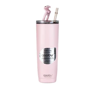 ASOBU Aqualina 600ml RÓŻOWY - Kubki termiczne - miniaturka - grafika 1