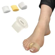 Pielęgnacja stóp - Aparat na haluksy żelowy klin z pierścieniem czterostopniowa korekcja palucha koślawego 1 szt - miniaturka - grafika 1