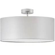 Lampy sufitowe - Lampa sufitowa żyrandol plafon Led abażur E27 do salonu szara Blues 30cm - miniaturka - grafika 1