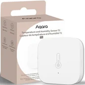 Systemy inteligentnych domów - Aqara T1 Czujnik Temperatury Wilgotności Matter - miniaturka - grafika 1