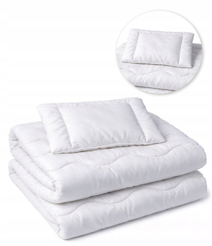 Kołdra dziecięca 100x135+poduszka 40x60 antyalergiczna kołderka komplet