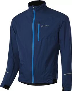 Kurtki rowerowe - Löffler Primaloft Active Bike Rain Jacket Men, niebieski EU 52 | L 2022 Kurtki szosowe - grafika 1