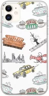Etui i futerały do telefonów - Etui na  IPHONE 12 PRO MAX Friends 011 Biały - miniaturka - grafika 1