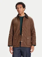 Kurtki męskie - Barbour Kurtka przejściowa Ashby MWX0339BR31 Brązowy Regular Fit - miniaturka - grafika 1