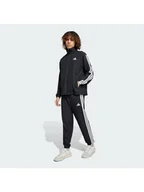 Dresy męskie - adidas Dres 3-Stripes JI8849 Czarny Regular Fit - miniaturka - grafika 1