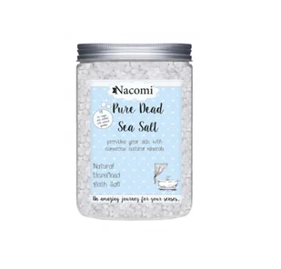 Nacomi Sól do Kąpieli - Czysta z Morza Martwego 1400g - Kosmetyki do kąpieli - miniaturka - grafika 3