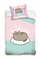 Pościel dla dzieci - POŚCIEL bawełniana KOT PUSHEEN 160x200 - miniaturka - grafika 1