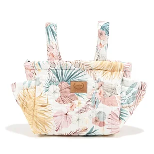 La Millou - Organizer do w��zka pikowanyBOHO PALMS LIGHT - Torby i organizery dla mam - miniaturka - grafika 1