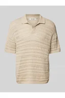 Koszulki męskie - Koszulka polo z fakturowanym wzorem model GRAYSON - Only & Sons - miniaturka - grafika 1