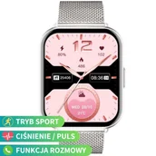 Smartwatch - Rubicon RNCF46 Srebrny - miniaturka - grafika 1