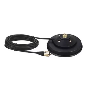 12,5cm podstawa magnetyczna z gniazdem UC-1 z 4m kablem UC1 ZG-909 - Akcesoria do CB Radia - miniaturka - grafika 1
