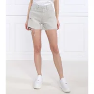 Spodenki damskie - CALVIN KLEIN JEANS Szorty MOM SHORT | Mom Fit - miniaturka - grafika 1