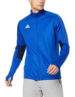Kurtki męskie - adidas Condivo18 męska kurtka treningowa, kolor: czarno-niebieski/biały, XS - miniaturka - grafika 1