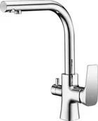 Baterie kuchenne - Blue Water Bateria trójdrożna Tivoli Chrom BW-TIVCHR - miniaturka - grafika 1