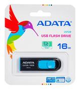 Nośniki danych - ADATA DashDrive UV128 16GB pamięć USB USB Typu-A 3.2 Gen 1 (3.1 Gen 1) Czarny, Niebieski, Nośnik Pendrive USB - miniaturka - grafika 1