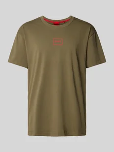 T-shirt z nadrukiem z logo model ‘Laze’ - Koszulki męskie - miniaturka - grafika 1
