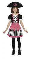Stroje karnawałowe - Strój dla dzieci Piracka księżniczka (sukienka) 3-4 lat - miniaturka - grafika 1