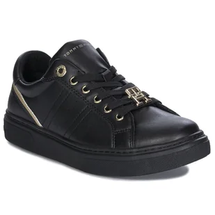 Tommy Hilfiger Sneakersy Damskie Black-38 - Sneakersy damskie - miniaturka - grafika 1