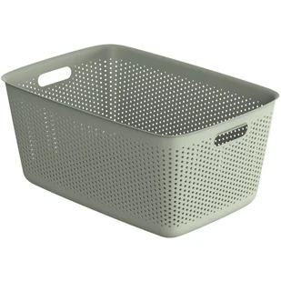 Pojemnik Openstore 45 l 58 x 26.5 x 39.5 cm zielony Spaceo - Pudła i pojemniki do przechowywania - miniaturka - grafika 1