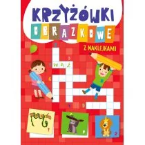 KRZYŻÓWKI OBRAZKOWE Z NAKLEJKAMI Opracowanie zbiorowe OD 24,99zł - Książki edukacyjne - miniaturka - grafika 2