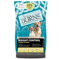 Sucha karma dla psów - Burns Adult & Senior Weight Control+, kurczak i owies - 12 kg - miniaturka - grafika 1