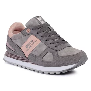 Big Star Sneakersy GG274675 902 Grey/Pink - Sneakersy damskie - miniaturka - grafika 1