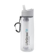 Shakery i bidony sportowe - LifeStraw LifeStraw Go Water Filter Bottle 700ml, clear  2021 Filtry do oczyszczania wody 7640144285135 - miniaturka - grafika 1