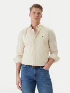 Koszule męskie - Tommy Hilfiger Koszula Flex MW0MW37550 Écru Regular Fit - miniaturka - grafika 1