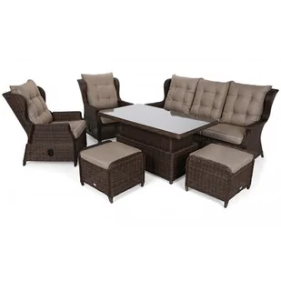 Zestaw mebli ogrodowych HOME &amp; GARDEN Memfis 721593 Brązowy - Meble ogrodowe - miniaturka - grafika 1