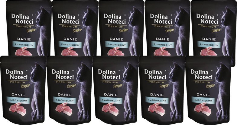 Dolina Noteci Senior Premium z jagnięciną 10x85g