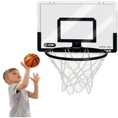 Piłki dla dzieci - TABLICA tarcza do KOSZYKÓWKI KOSZA KOSZYKÓWKA OBRĘCZ + PIŁKA SIATKA LT - miniaturka - grafika 1