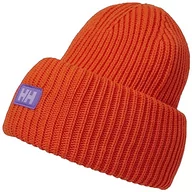 Czapki damskie - Helly Hansen Czapka z daszkiem unisex HH Rib, jasnopomarańczowa, standardowa - miniaturka - grafika 1