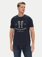 Koszulki męskie - JOOP! Jeans T-Shirt 15 JJJ-25Almir 30045693 Granatowy Modern Fit - miniaturka - grafika 1