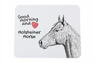 Podkładki pod mysz - Koń holsztyński - podkładka pod myszkę z nadrukiem, personalizowana podkład - miniaturka - grafika 1