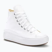 Trampki damskie - Trampki damskie Converse Chuck Taylor All Star Move Platform Hi white/natural ivory/black 36.5 EU - miniaturka - grafika 1