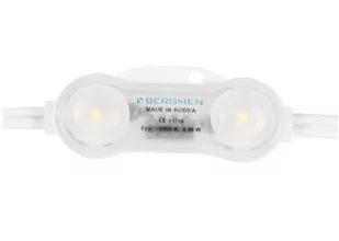 Moduł LED BERGMEN RX-2E Stark / 12VDC / 0,48W / 42lm / 160° / 2 x 2835 SMD Itswell / IP68 / dzienny biały / 6500K / polaryzacja - Halogeny - miniaturka - grafika 1