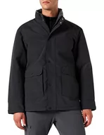Kurtki męskie - All Terrain Gear by Wrangler Męska kurtka z kapturem, czarna, rozmiar 4XL - miniaturka - grafika 1