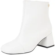 Botki damskie - Love Moschino Ja21117g0lii0100, Botki Damskie, Biały, 40.5 EU - miniaturka - grafika 1