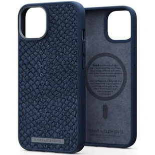 Njord by Elements Etui ze skóry łososia do iPhone 14 niebieski - Etui i futerały do telefonów - miniaturka - grafika 1