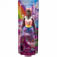 Lalki dla dziewczynek - Barbie Dreamtopia Lalka różowe włosy - miniaturka - grafika 1