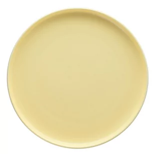 Talerz płytki 25 cm BORNEO yellow-grey VILLA ITALIA - Talerze - miniaturka - grafika 1