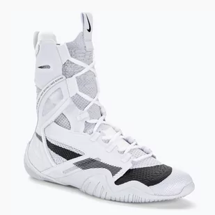 Buty bokserskie Nike Hyperko 2 white/black/football grey - Pozostałe akcesoria do sportów walki - miniaturka - grafika 1