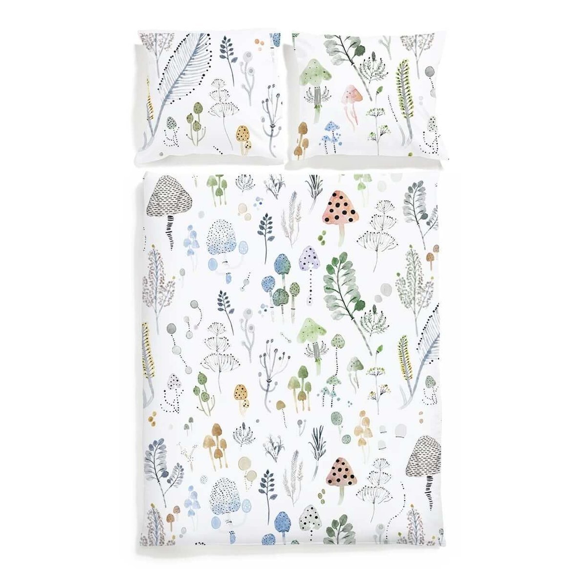 Pościel Zaczarowany las 160 x 200 cm + 50 x 60 cm (2 szt)