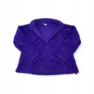 Bluzy damskie - Rozpinana bluza damska fioletowa Columbia XXL - miniaturka - grafika 1